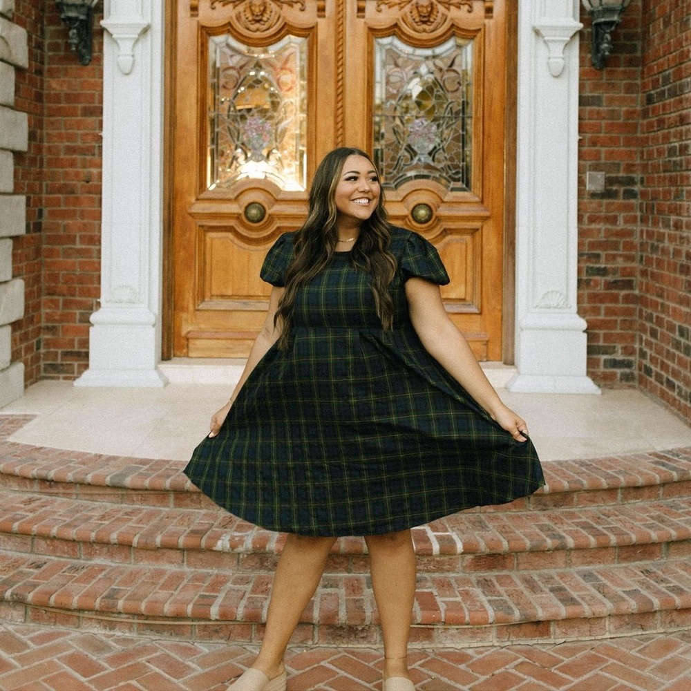 Adobe Lane Evergreen dress